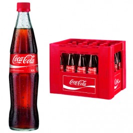 Coca Cola 20x0,5l Kasten Glas
