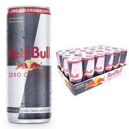 Red Bull Zero Calories 24x0,25l Dosen 